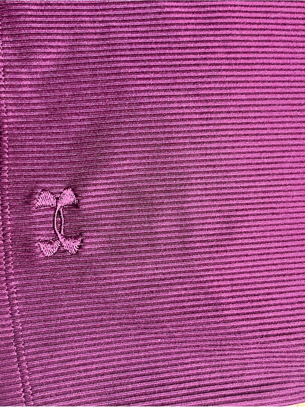 Under Armour Purple Ribbed Tank Top - Picture 2 of 4
